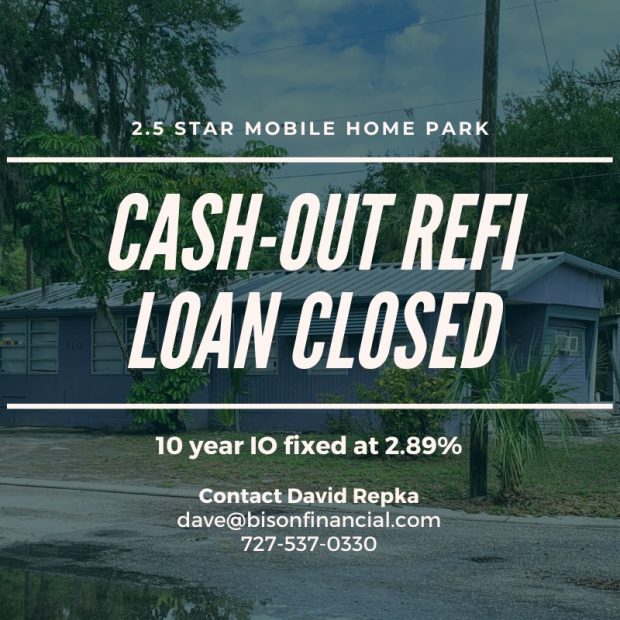 Cash Out Refi Loan Closed